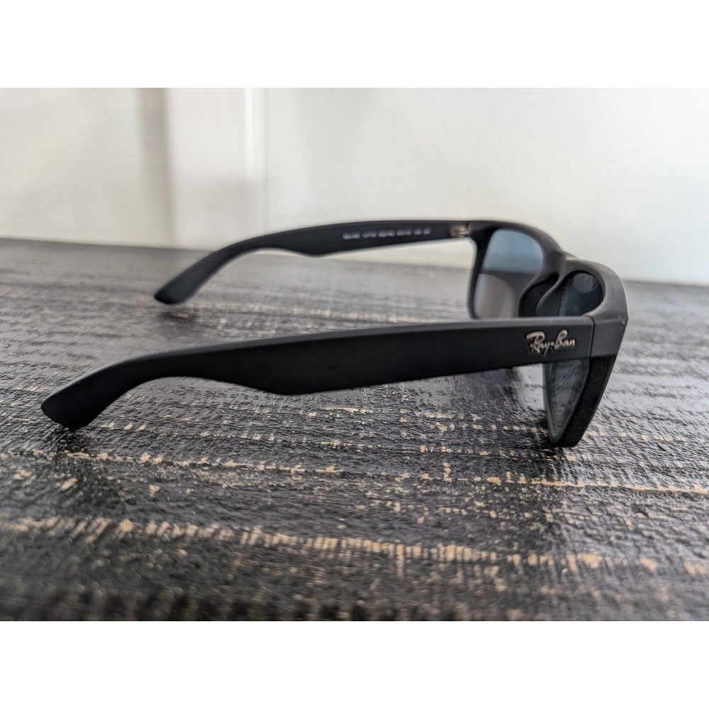 Ray-Ban RB4165 Justin Sunglasses Mens 54-16-145 Orange Mirrored Square 622/6Q - Picture 6 of 12